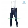 Fietskleding (Fietsshirt Lange Mouw + Lange Koersbroek) 2018 Movistar Team N001 Winter Thermal Fleece